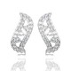 Designer Earrings with Certified Diamonds in 18k Yellow Gold - ER0495P